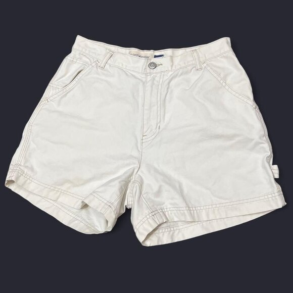 White Gap carpenter shorts size 6 - Picture 1 of 3